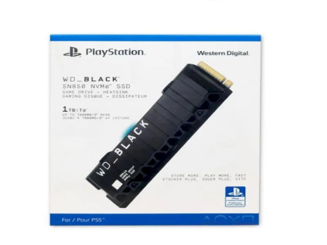 《PS5專用WD_BLACK SN850 NVMe 硬碟1TB 》