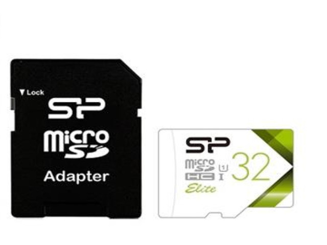 SP廣穎 MicroSD U1 V21 32GB記憶卡(含轉卡) SP032GBSTHBU1V21SP