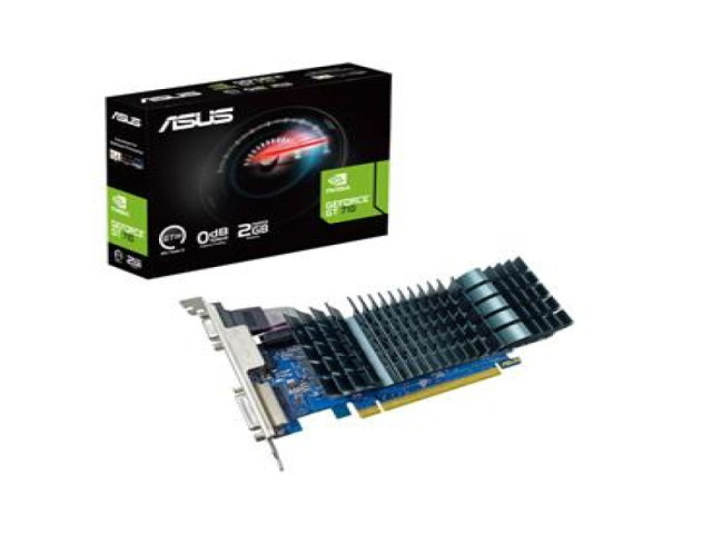 華碩 GeForce 710 2GB DDR3 EVO 顯示卡 GT710-SL-2GD3-BRK-EVO